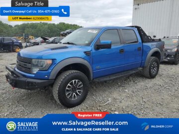 2014 Ford F150 4x4 Crew Cab SVT Raptor