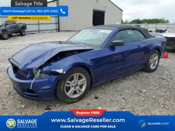 2014 Ford Mustang Convertible