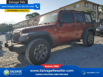New 2014 Jeep Wrangler 4WD Unlimited Sport