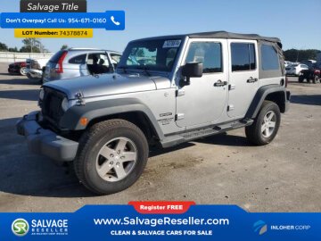 New 2014 Jeep Wrangler 4WD Unlimited Sport