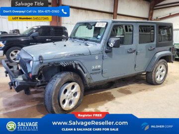 2014 Jeep Wrangler 4WD Unlimited Sport