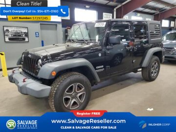 2014 Jeep Wrangler 4WD Unlimited Sport