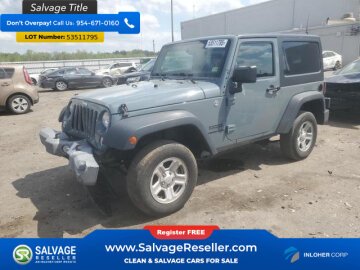 2014 Jeep Wrangler 4WD Sport