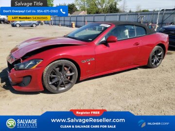 2014 Maserati GranTurismo Convertible