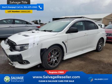 2014 Mitsubishi Lancer Evolution MR