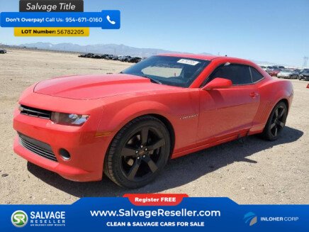 Photo 1 for 2015 Chevrolet Camaro LT Coupe