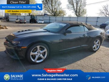 2015 Chevrolet Camaro SS Convertible