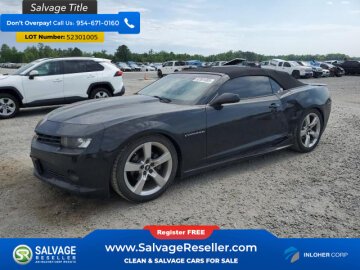 2015 Chevrolet Camaro LT Convertible