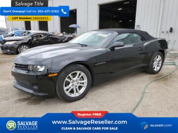 2015 Chevrolet Camaro LT Convertible