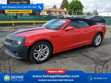 2015 Chevrolet Camaro LT Convertible