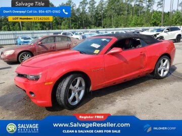 2015 Chevrolet Camaro LT Convertible