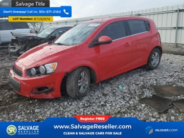 New 2015 Chevrolet Sonic