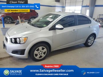 New 2015 Chevrolet Sonic