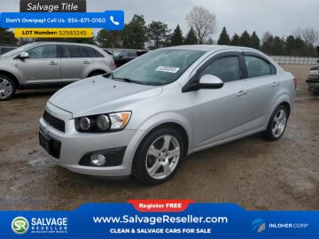 New 2015 Chevrolet Sonic
