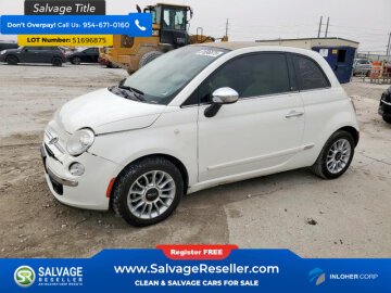 New 2015 FIAT 500 Lounge Cabrio