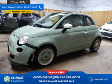 2015 FIAT 500 Lounge Hatchback