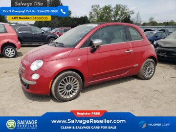 2015 FIAT 500 Lounge Cabrio