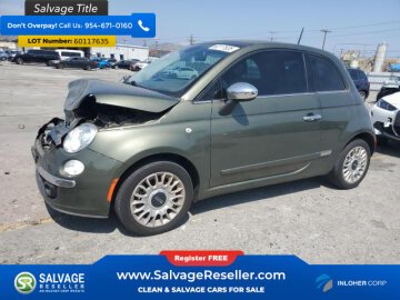 2015 FIAT 500 Lounge Hatchback