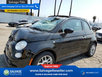2015 FIAT 500 Pop Cabrio