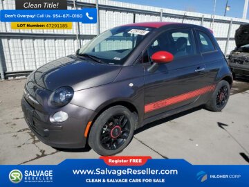 2015 FIAT 500 Pop Hatchback