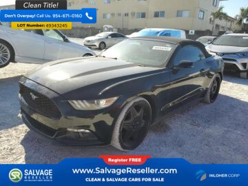 New 2015 Ford Mustang Convertible