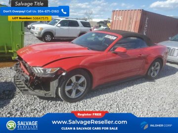 New 2015 Ford Mustang Convertible