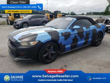 2015 Ford Mustang Convertible