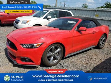 2015 Ford Mustang Convertible