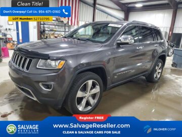 New 2015 Jeep Grand Cherokee