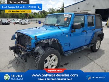 2015 Jeep Wrangler 4WD Unlimited Sport