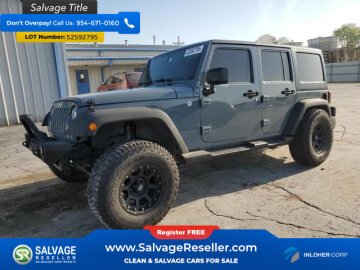 2015 Jeep Wrangler 4WD Unlimited Sport