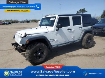 2015 Jeep Wrangler 4WD Unlimited Sport