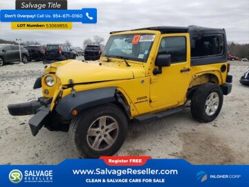 2015 Jeep Wrangler 4WD Sport