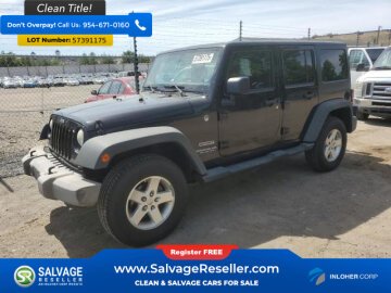 2015 Jeep Wrangler 4WD Unlimited Sport
