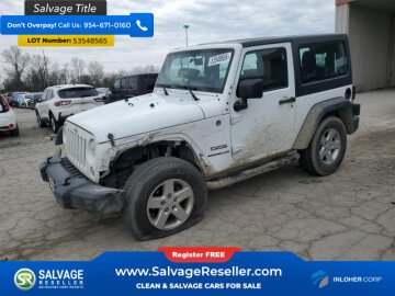 2015 Jeep Wrangler 4WD Sport