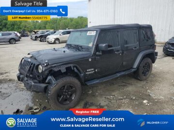 2015 Jeep Wrangler 4WD Unlimited Sport