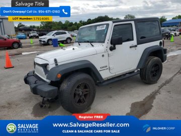 2015 Jeep Wrangler 4WD Sport