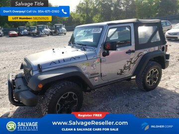 2015 Jeep Wrangler 4WD Sport