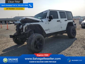 2015 Jeep Wrangler 4WD Unlimited Sport