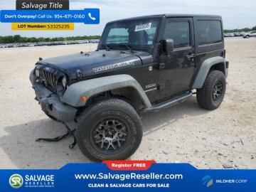 2015 Jeep Wrangler 4WD Sport