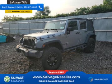 2015 Jeep Wrangler 4WD Unlimited Sport