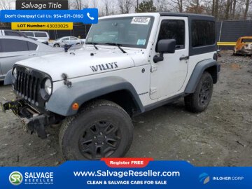 2015 Jeep Wrangler 4WD Sport