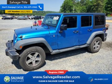 2015 Jeep Wrangler 4WD Unlimited Sport
