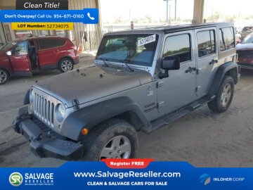 2015 Jeep Wrangler 4WD Unlimited Sport