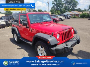 2015 Jeep Wrangler 4WD Sport