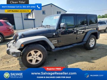 2015 Jeep Wrangler 4WD Unlimited Sport