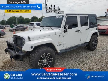 2015 Jeep Wrangler 4WD Unlimited Sahara