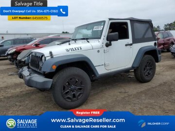 2015 Jeep Wrangler 4WD Sport