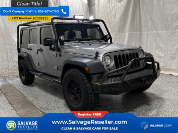 2015 Jeep Wrangler 4WD Unlimited Sport