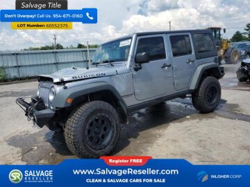 2015 Jeep Wrangler 4WD Unlimited Rubicon